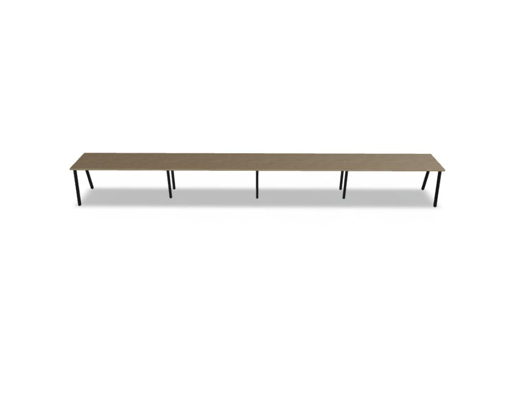 Ogi M BOM26E4 - Schreibtisch in Honigeiche präsentiert im Onlineshop von KAQTU Design AG. Schreibtisch ist von Mdd