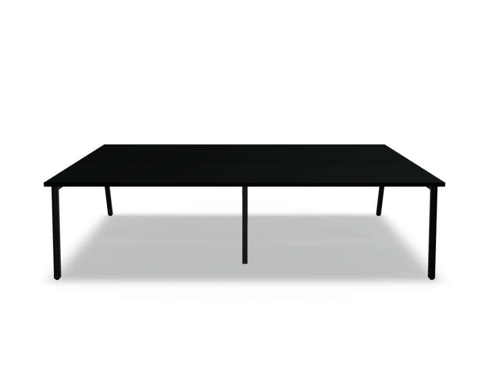 Ogi M Bench BOM33E2 - Doppelschreibtisch in Honigeiche präsentiert im Onlineshop von KAQTU Design AG. Schreibtisch ist von Mdd