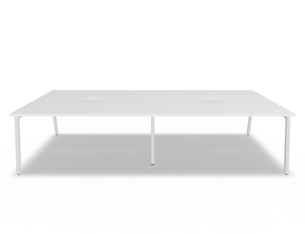 Ogi M Bench BOM34E2 - Doppelschreibtisch in Honigeiche präsentiert im Onlineshop von KAQTU Design AG. Schreibtisch ist von Mdd