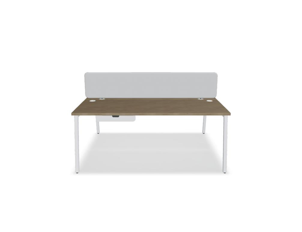 Ogi M Bench BOM35 - Doppelschreibtisch in Honigeiche präsentiert im Onlineshop von KAQTU Design AG. Schreibtisch ist von Mdd