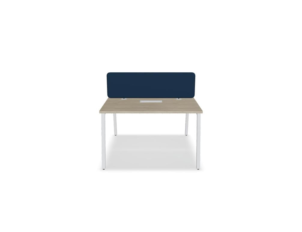 Ogi M Bench BOM42 - Doppelschreibtisch in Honigeiche präsentiert im Onlineshop von KAQTU Design AG. Schreibtisch ist von Mdd