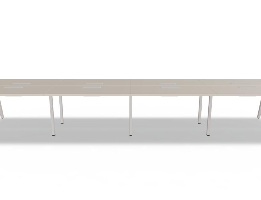 Ogi M Bench BOM52E4 - Doppelschreibtisch in Honigeiche präsentiert im Onlineshop von KAQTU Design AG. Schreibtisch ist von Mdd