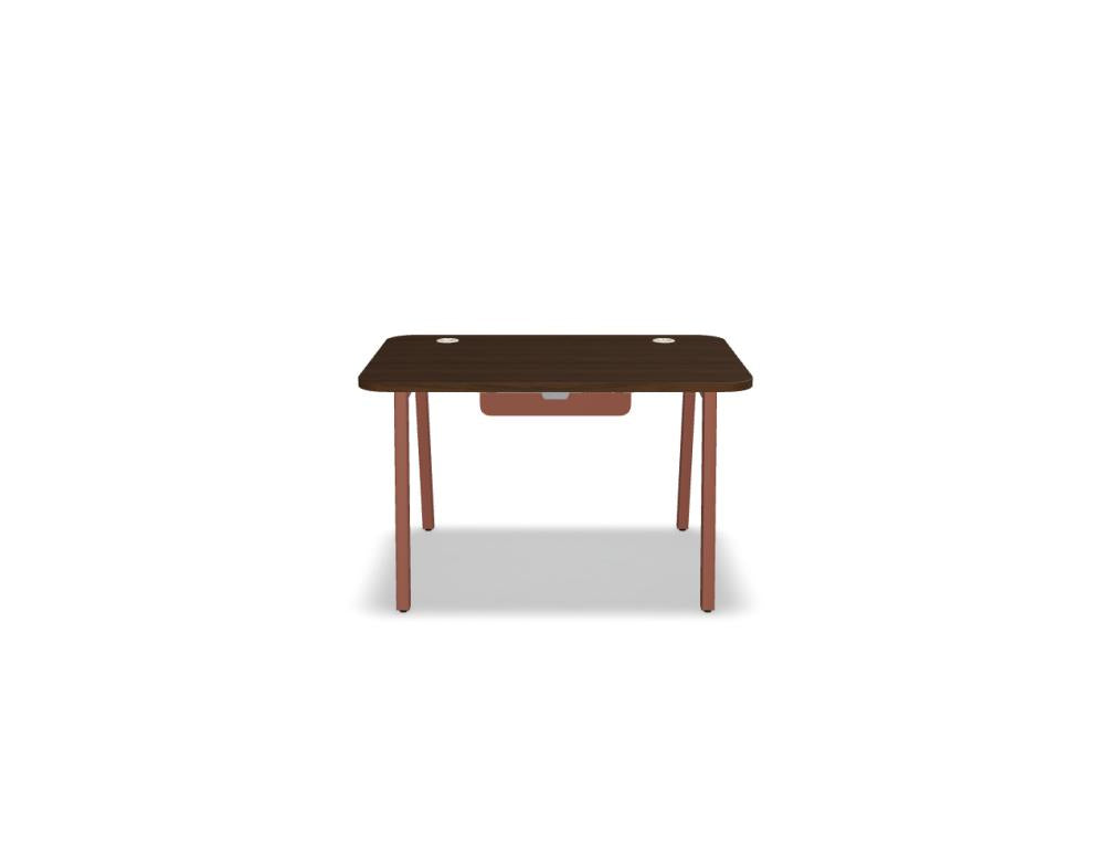 Ogi M BOMZ02 - Schreibtisch in Honigeiche präsentiert im Onlineshop von KAQTU Design AG. Schreibtisch ist von Mdd