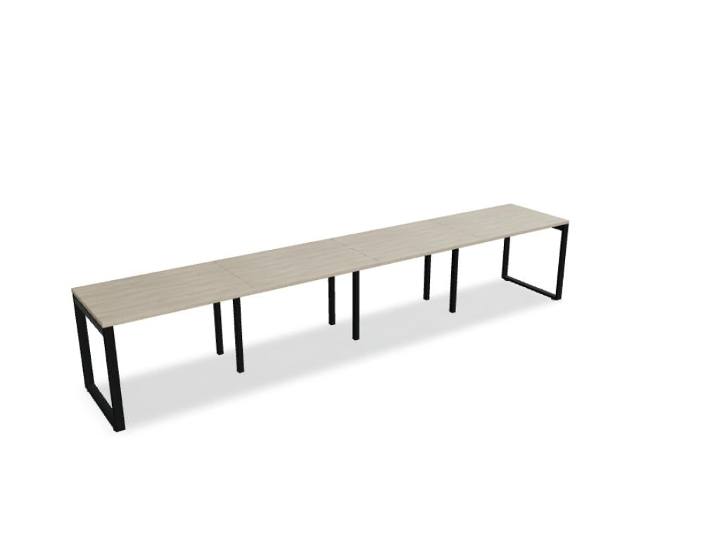 Ogi Q BOQ20E4 - Schreibtisch in Eiche Natur präsentiert im Onlineshop von KAQTU Design AG. Schreibtisch ist von Mdd