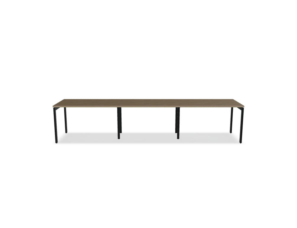 Ogi U BOU19E3 - Schreibtisch in Honigeiche präsentiert im Onlineshop von KAQTU Design AG. Schreibtisch ist von Mdd