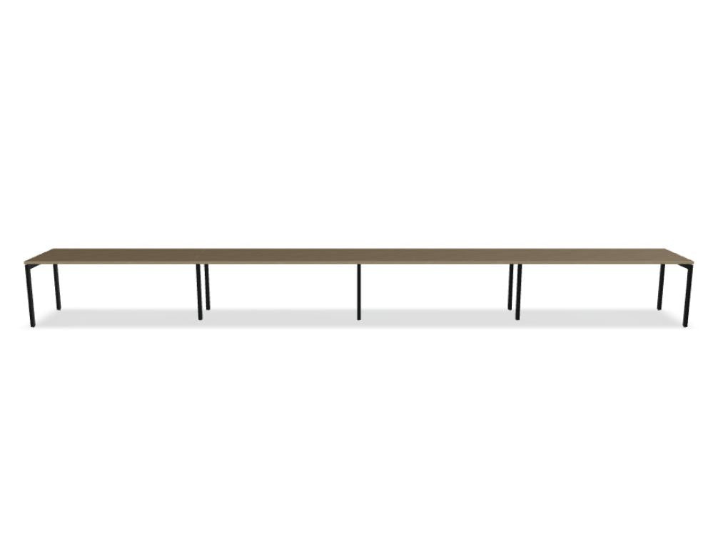 Ogi U BOU22E4 - Schreibtisch in Honigeiche präsentiert im Onlineshop von KAQTU Design AG. Schreibtisch ist von Mdd