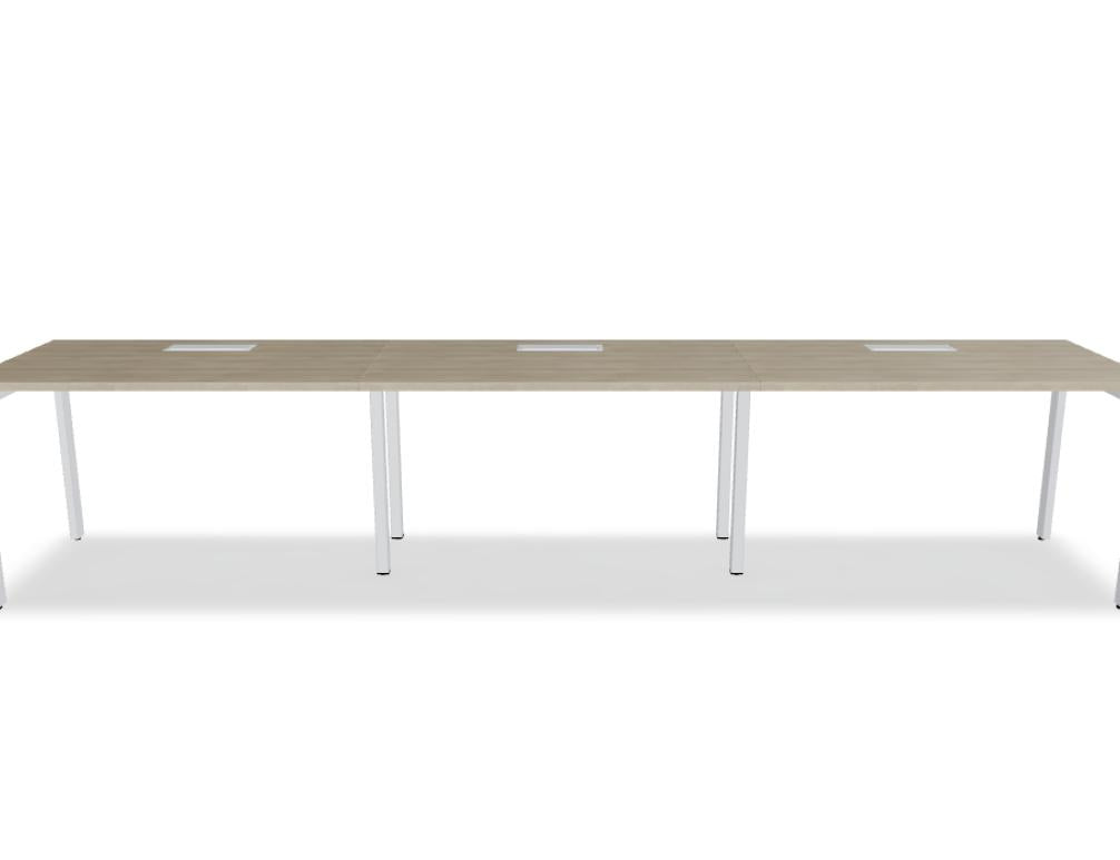 Ogi U BOU28E3 - Schreibtisch in Honigeiche präsentiert im Onlineshop von KAQTU Design AG. Schreibtisch ist von Mdd