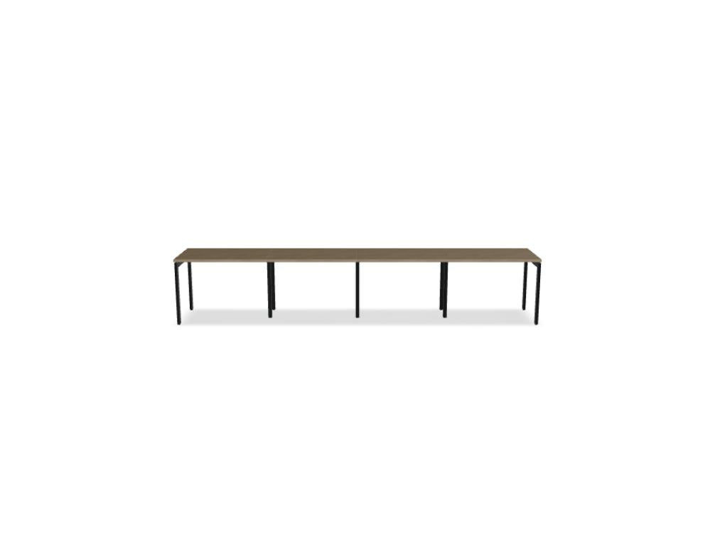 Ogi U BOU49E4 - Schreibtisch in Honigeiche präsentiert im Onlineshop von KAQTU Design AG. Schreibtisch ist von Mdd