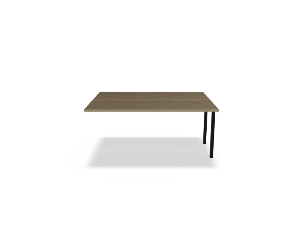 Ogi U Bench BOX26 - Doppelschreibtisch in Honigeiche präsentiert im Onlineshop von KAQTU Design AG. Schreibtisch ist von Mdd