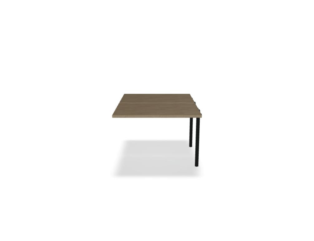 Ogi Q Bench BOX51 - Doppelschreibtisch in Honigeiche präsentiert im Onlineshop von KAQTU Design AG. Schreibtisch ist von Mdd