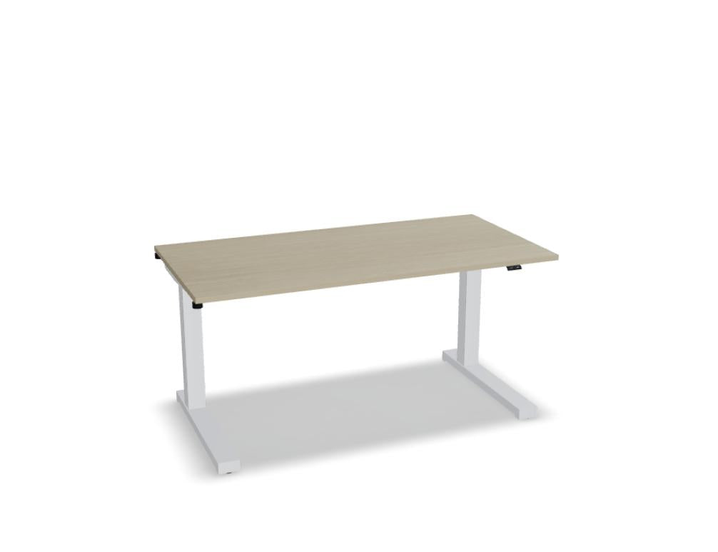 Compact Drive CDR62 - Schreibtisch mit elektrischer Höhenverstellung 575-1225 mm in Honigeiche präsentiert im Onlineshop von KAQTU Design AG. Schreibtisch ist von Mdd