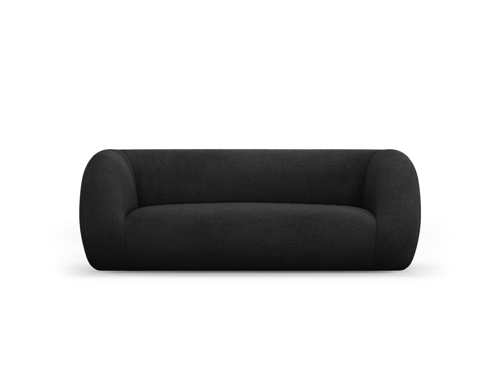 Essen Boucle Sofa 2 Sitzer in Black-Baloo präsentiert im Onlineshop von KAQTU Design AG. 2er Sofa ist von Cosmopolitan Design