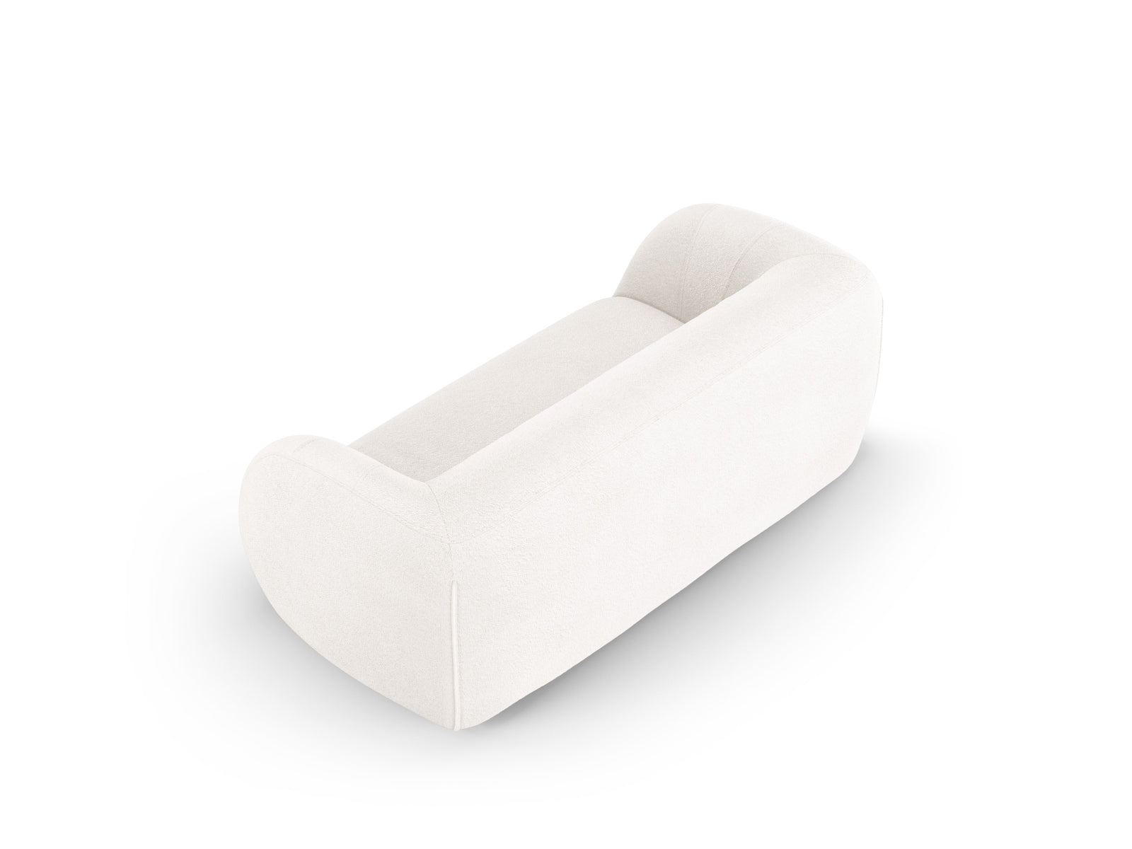 Elegantes 2-Sitzer Sofa "Essen" mit luxuriöser Boucle-Textur, ideal für zeitgemäße Inneneinrichtungen von Cosmopolitan Design.