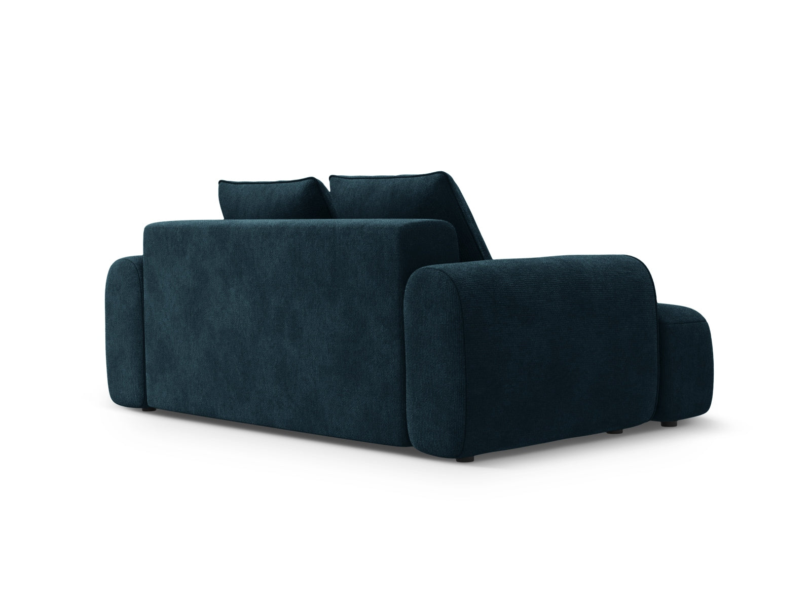 Elegantes 2-Sitzer Sofa Calma in trendigem Petrol, ideal für komfortable Entspannung und stilvolle Einrichtung.