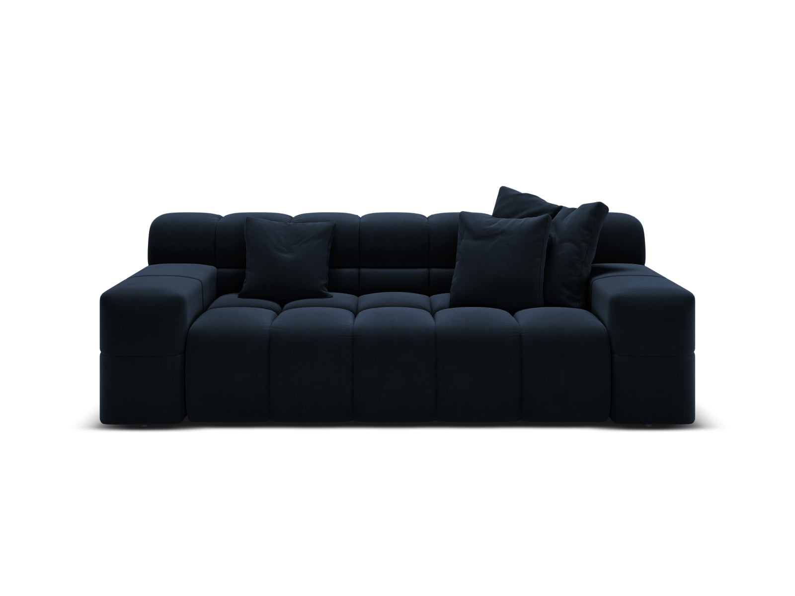 2-Sitzer Sofa Hawaii in Navy Blue-Magic Velvet präsentiert im Onlineshop von KAQTU Design AG. 2er Sofa ist von Cosmopolitan Design