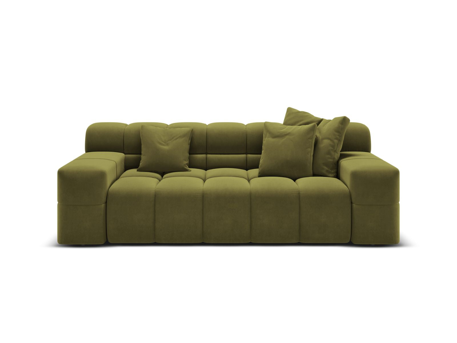 2-Sitzer Sofa Hawaii in Pistachio-Magic Velvet präsentiert im Onlineshop von KAQTU Design AG. 2er Sofa ist von Cosmopolitan Design
