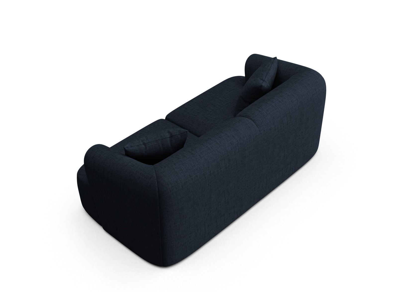 Modulares 2-Sitzer Sofa Campi in tiefem Royalblau, perfekt für zeitgemäße Einrichtung und gemütliche Atmosphäre im Wohnbereich.