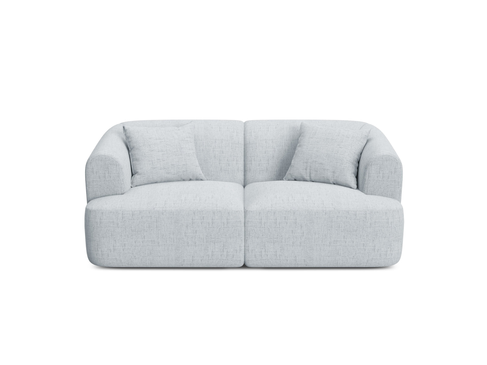 2-Sitzer Modular Sofa Campi in Light Grey-Moly präsentiert im Onlineshop von KAQTU Design AG. 2er Sofa ist von Cosmopolitan Design
