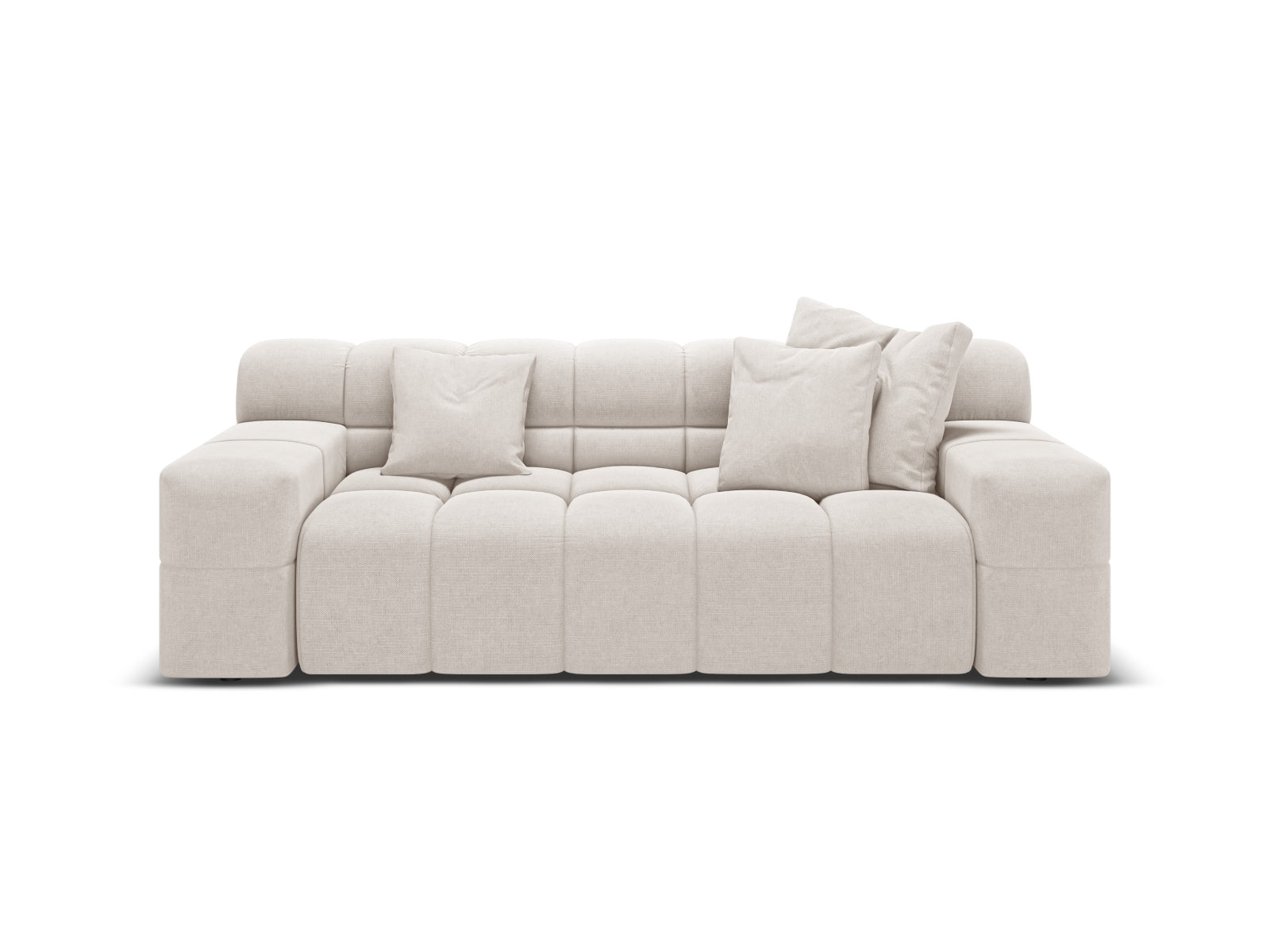 2-Sitzer Sofa Hawaii in Light Beige-Moly präsentiert im Onlineshop von KAQTU Design AG. 2er Sofa ist von Cosmopolitan Design