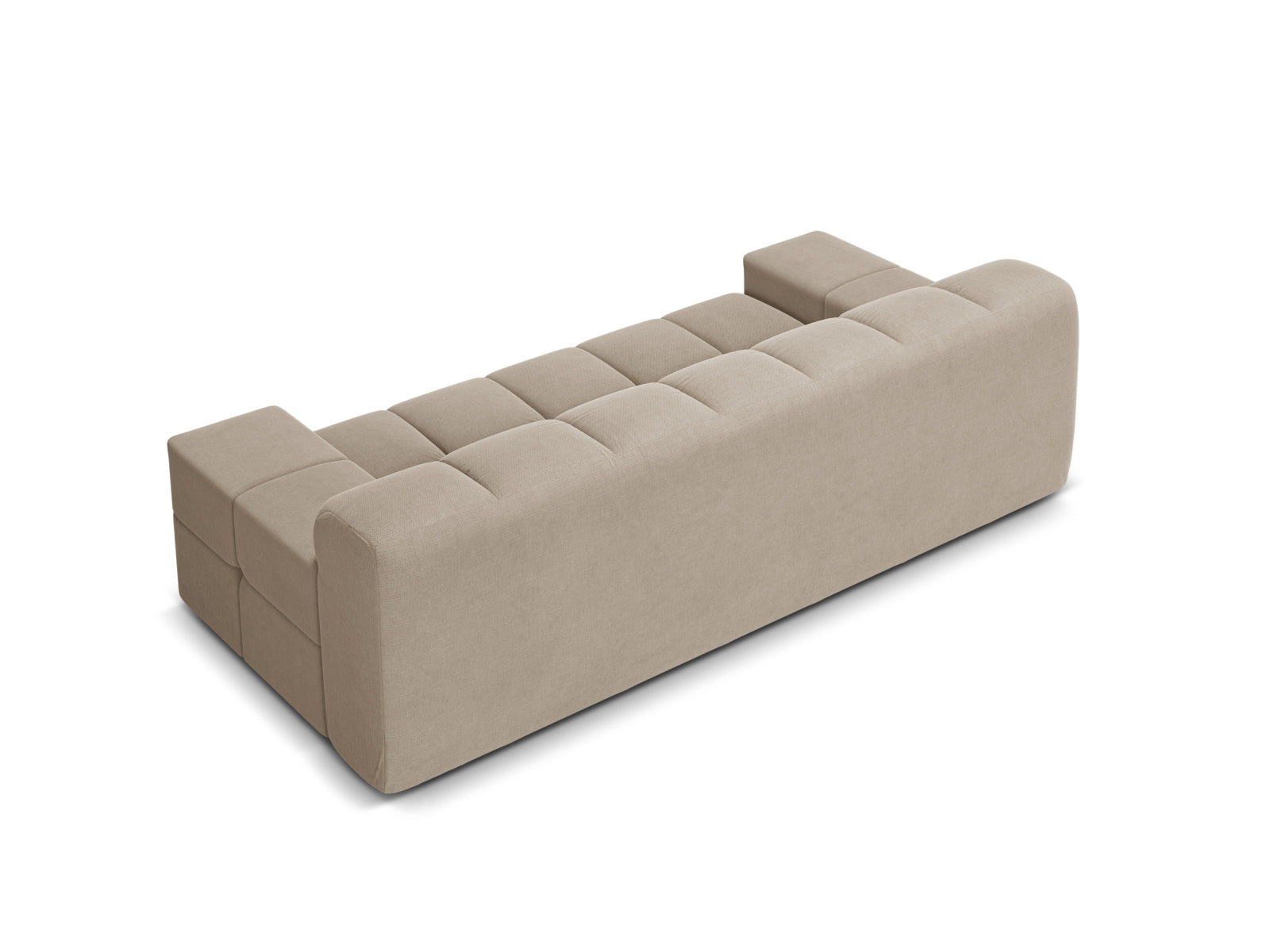Elegantes 2-Sitzer Sofa Hawaii in sanftem Cappuccino, ideal für moderne Wohnräume und gesellige Stunden mit Freunden.