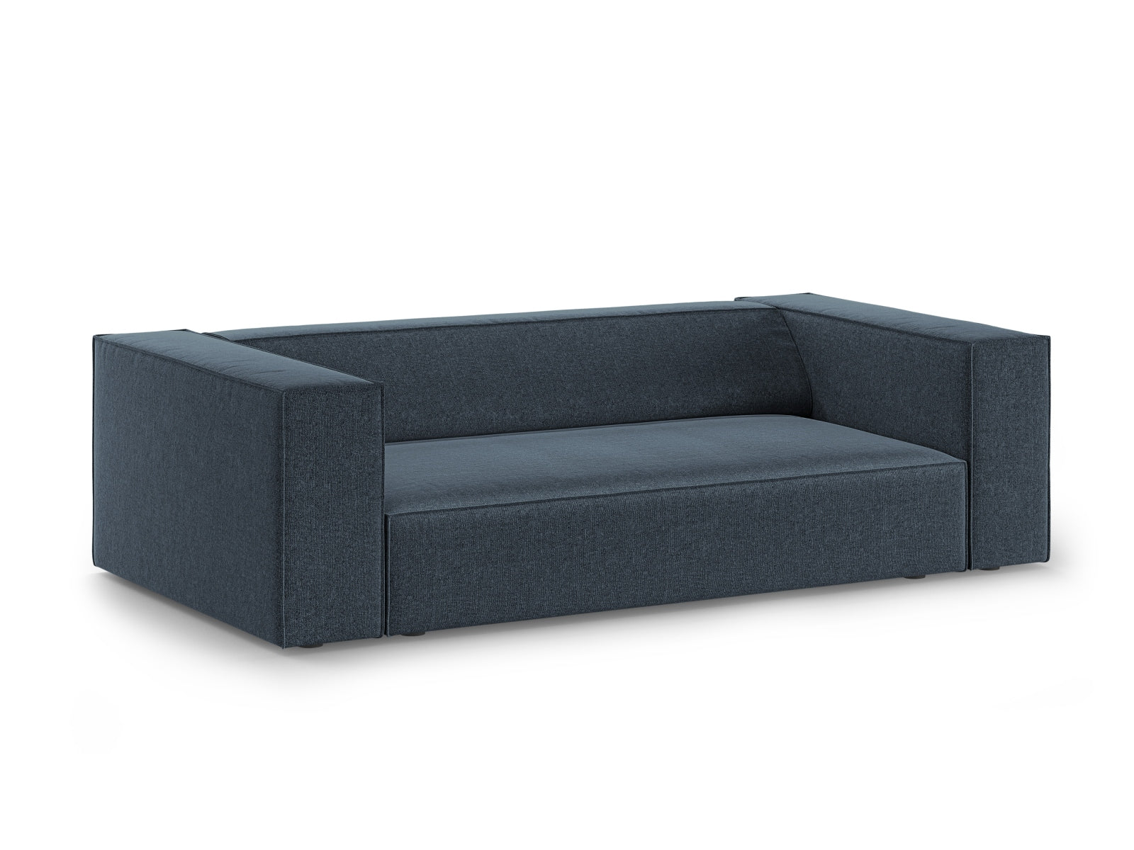 Elegantes Arendal 2-Sitzer Sofa in Royal Blue-Haga, stilvoll und modern, ideal für jedes Wohnzimmer, erhältlich bei KAQTU Design AG.