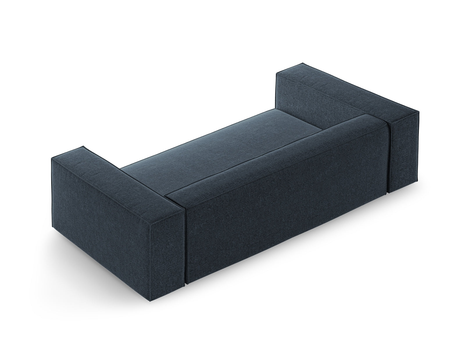 Modernes 2-Sitzer Sofa Arendal in Royal Blue-Haga, perfekt für stilvolle Wohnräume, bietet Komfort und Eleganz für Ihr Zuhause.
