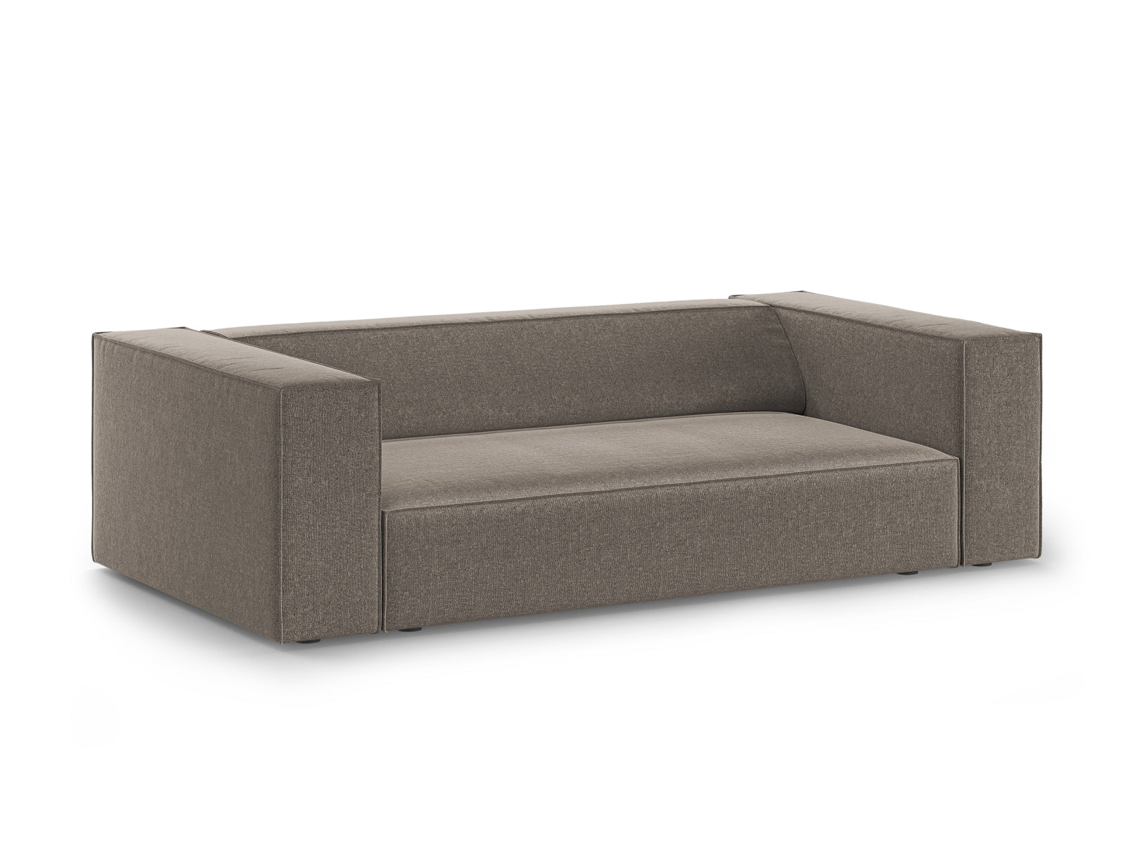 Elegantes Arendal 2-Sitzer Sofa in Grau von Cosmopolitan Design, ideal für stilvolle Wohnräume und gemütliche Abende.