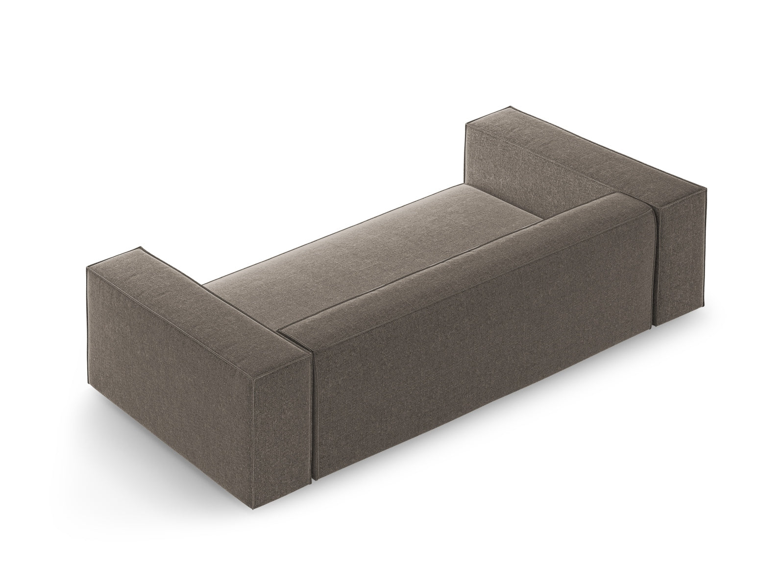 Modernes 2-Sitzer Sofa Arendal in zeitlosem Grau, perfekt für entspannte Stunden und stilvolle Einrichtungsideen.