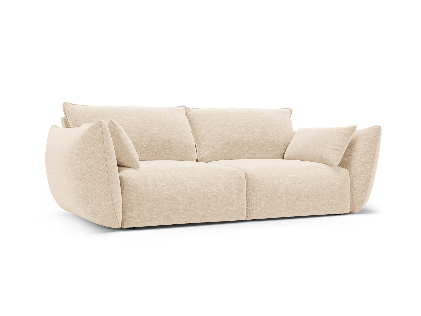 Elegantes 2-Sitzer Sofa Matera in sanftem Beige, ideal für stilvolle Wohnräume. Hochwertige Verarbeitung von Cosmopolitan Design.