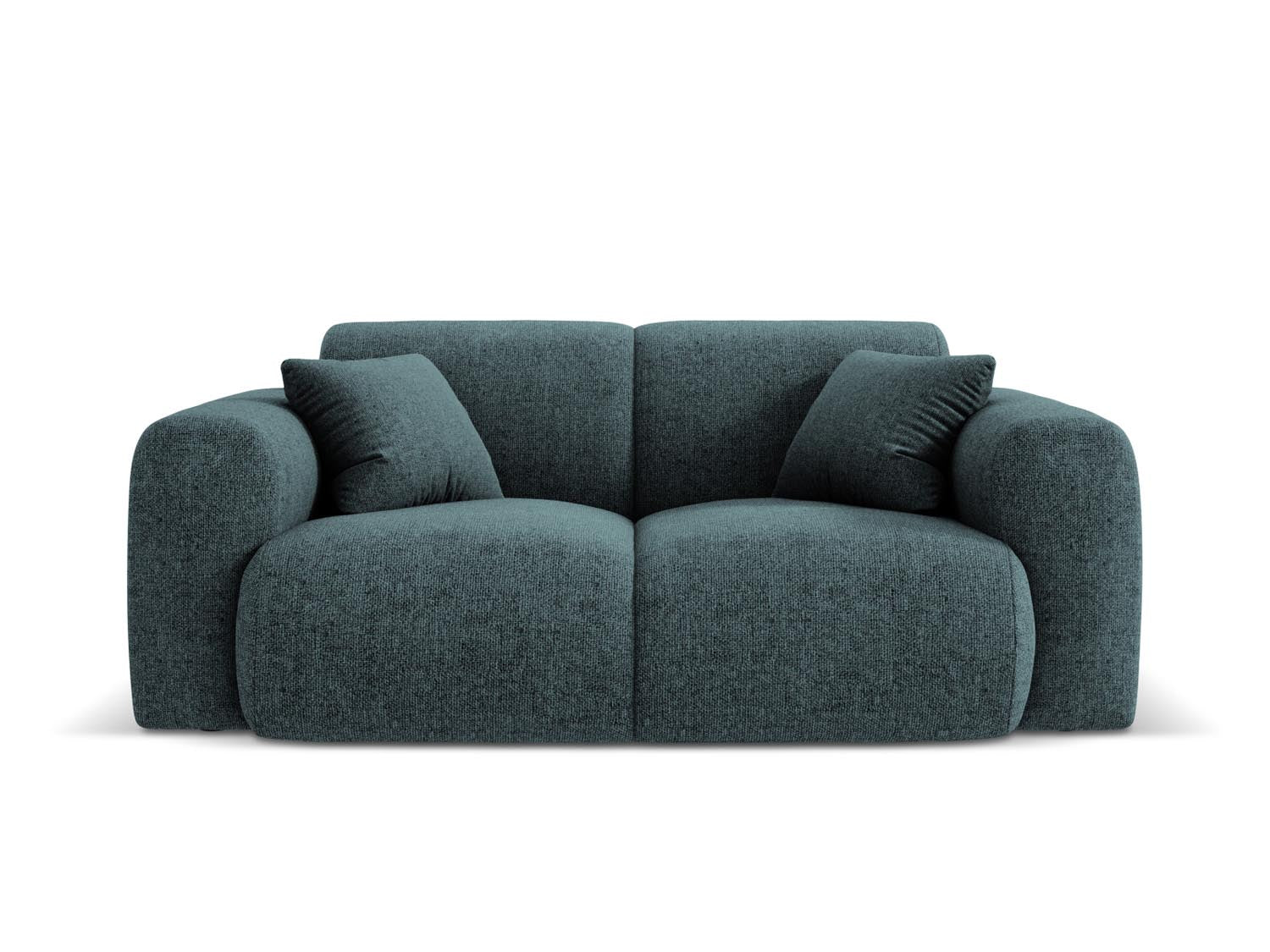 Nolio Sofa 2 Sitzer 95cm in Petrol-Haga präsentiert im Onlineshop von KAQTU Design AG. 2er Sofa ist von Cosmopolitan Design
