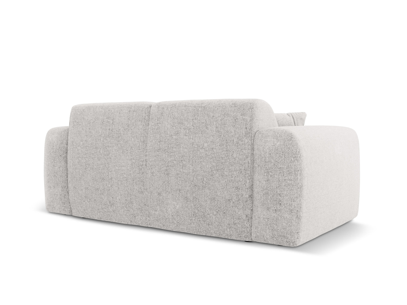 Elegantes 2-Sitzer Sofa Nolio in dezentem Grau, ideal für moderne Wohnräume, entworfen von Cosmopolitan Design.