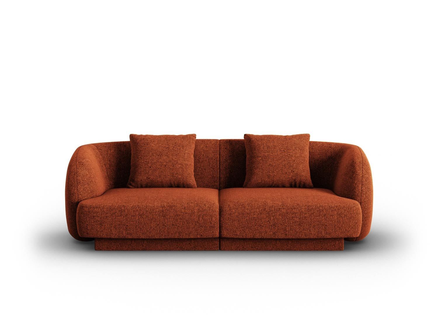 Tulum Sofa 2 Sitzer 90cm in Terracotta präsentiert im Onlineshop von KAQTU Design AG. 2er Sofa ist von Cosmopolitan Design