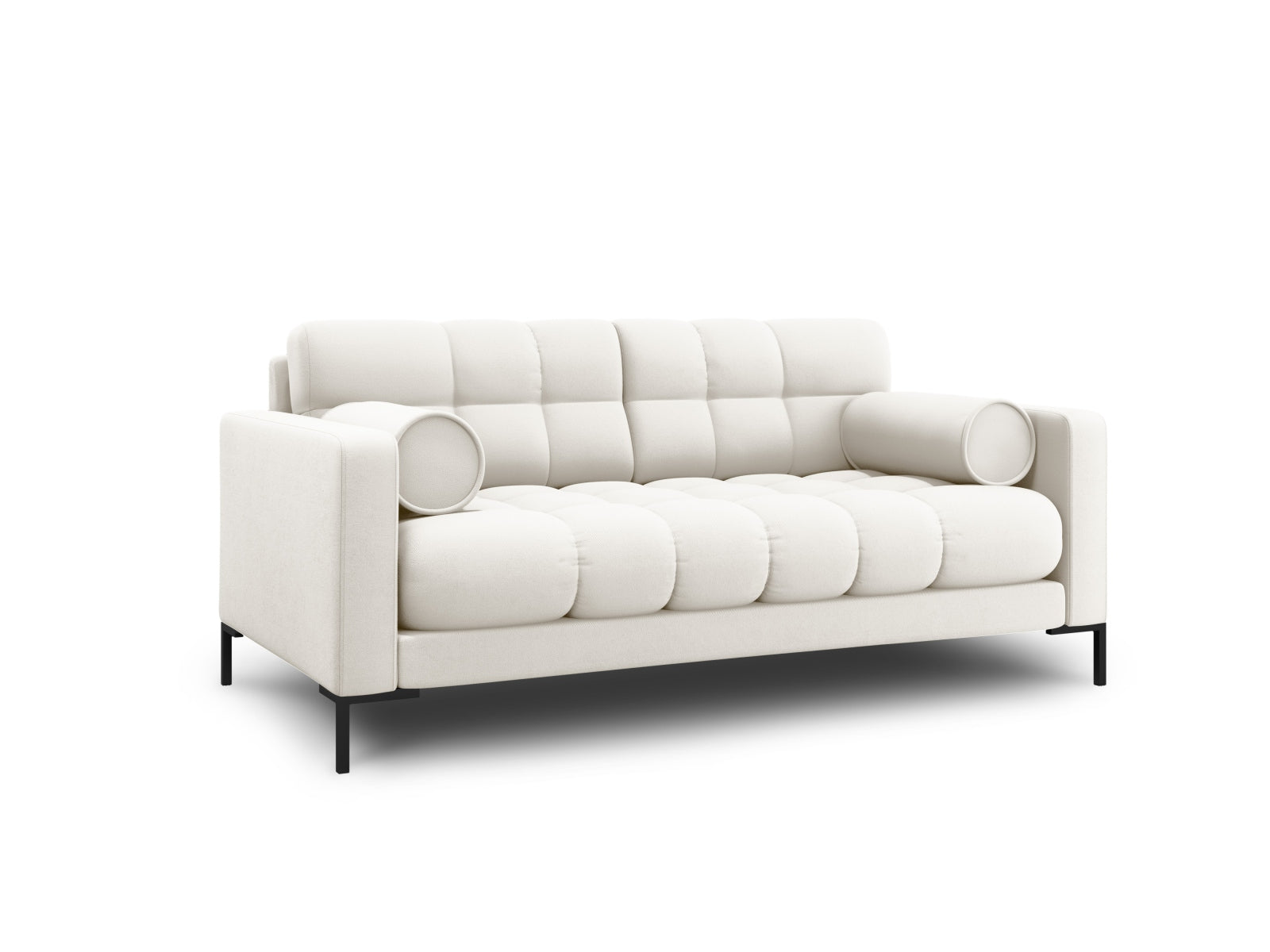Elegantes 2-Sitzer Sofa Bali in sanftem Light Beige-Neve, ideal für stilvolle Wohnräume, erhältlich bei KAQTU Design AG.