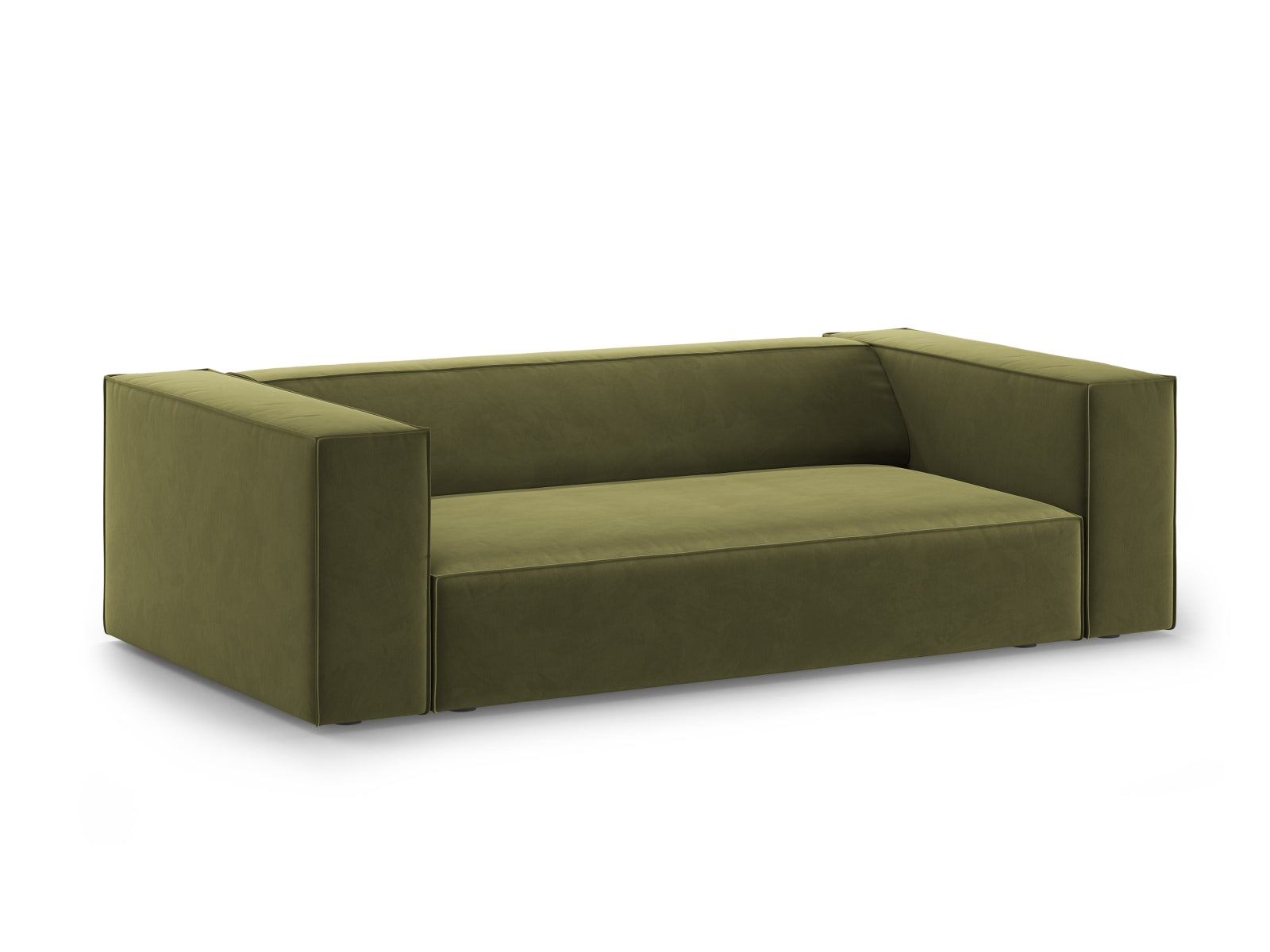 Erleben Sie das stilvolle Arendal Velour Sofa 2 Sitzer von Cosmopolitan Design. Ideal für Ihr modernes Wohnzimmer, bietet es höchsten Komfort und zeitlose Schönheit.