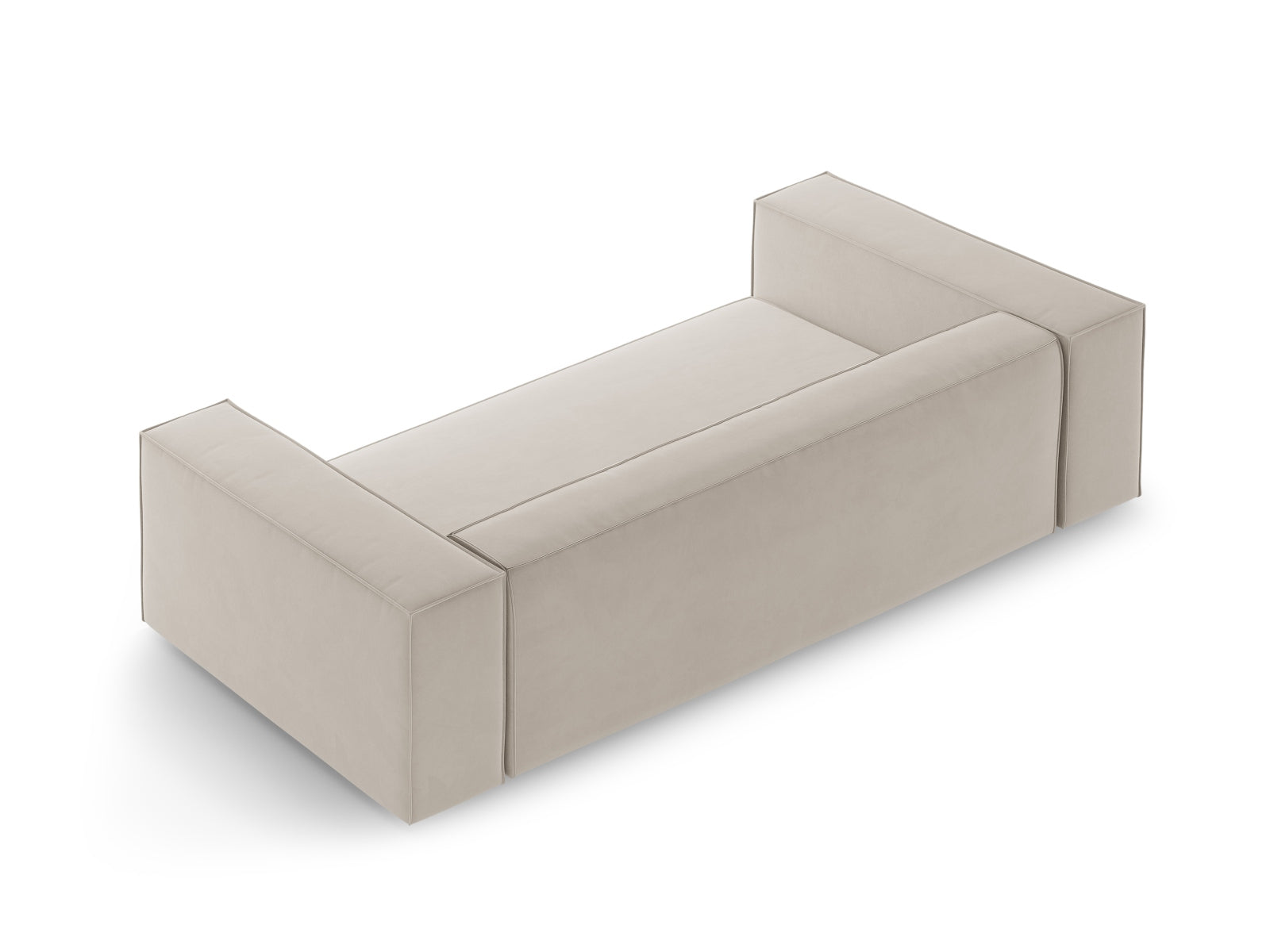 Entdecken Sie das elegante Arendal Velour Sofa 2 Sitzer von Cosmopolitan Design. Perfekt für Ihr modernes Zuhause, vereint es Komfort und zeitlose Eleganz.