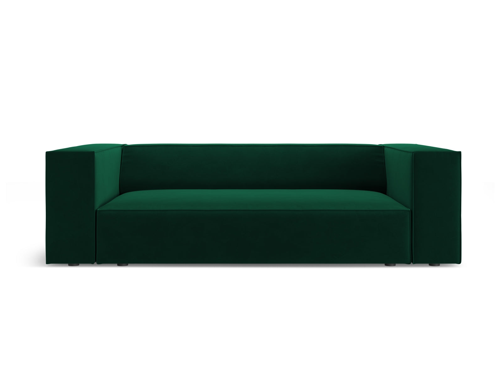 Arendal Velour Sofa 2 Sitzer in Bottle Green präsentiert im Onlineshop von KAQTU Design AG. 2er Sofa ist von Cosmopolitan Design