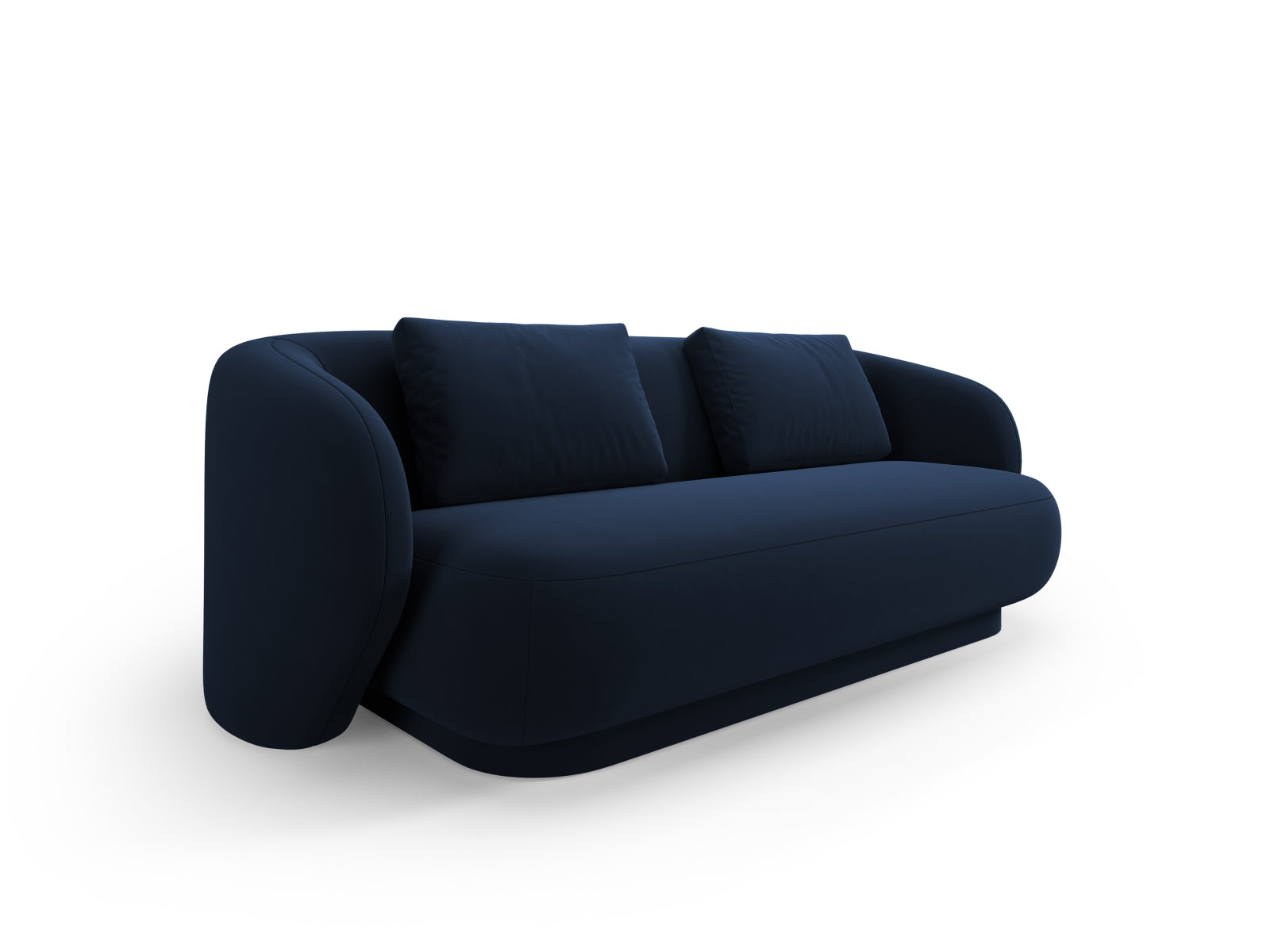 Camden Velour Sofa 2 Sitzer in Royal Blue präsentiert im Onlineshop von KAQTU Design AG. 2er Sofa ist von Cosmopolitan Design
