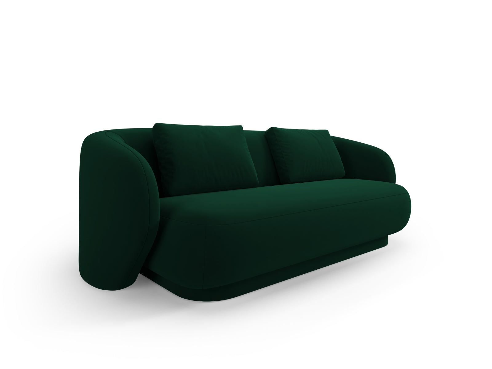 Camden Velour Sofa 2 Sitzer in Bottle Green präsentiert im Onlineshop von KAQTU Design AG. 2er Sofa ist von Cosmopolitan Design