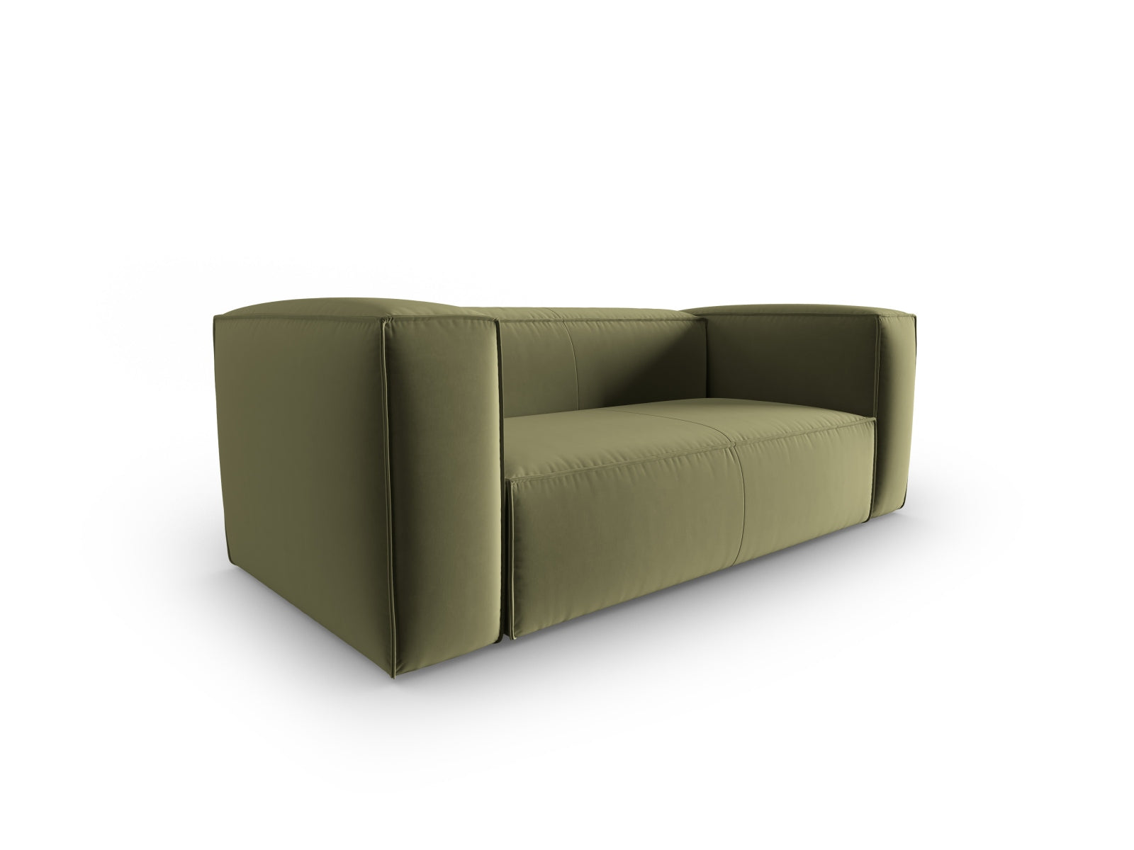 Entdecken Sie das luxuriöse Mackay Velour Sofa 2 Sitzer von Cosmopolitan Design – perfekt für moderne Wohnräume und ultimativen Komfort.