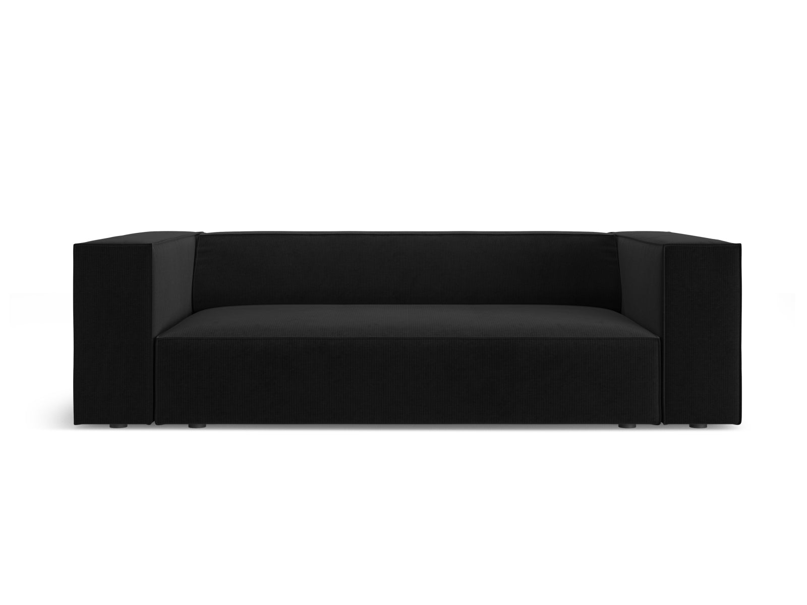 Arendal Sofa 2 Sitzer in Black präsentiert im Onlineshop von KAQTU Design AG. 2er Sofa ist von Cosmopolitan Design