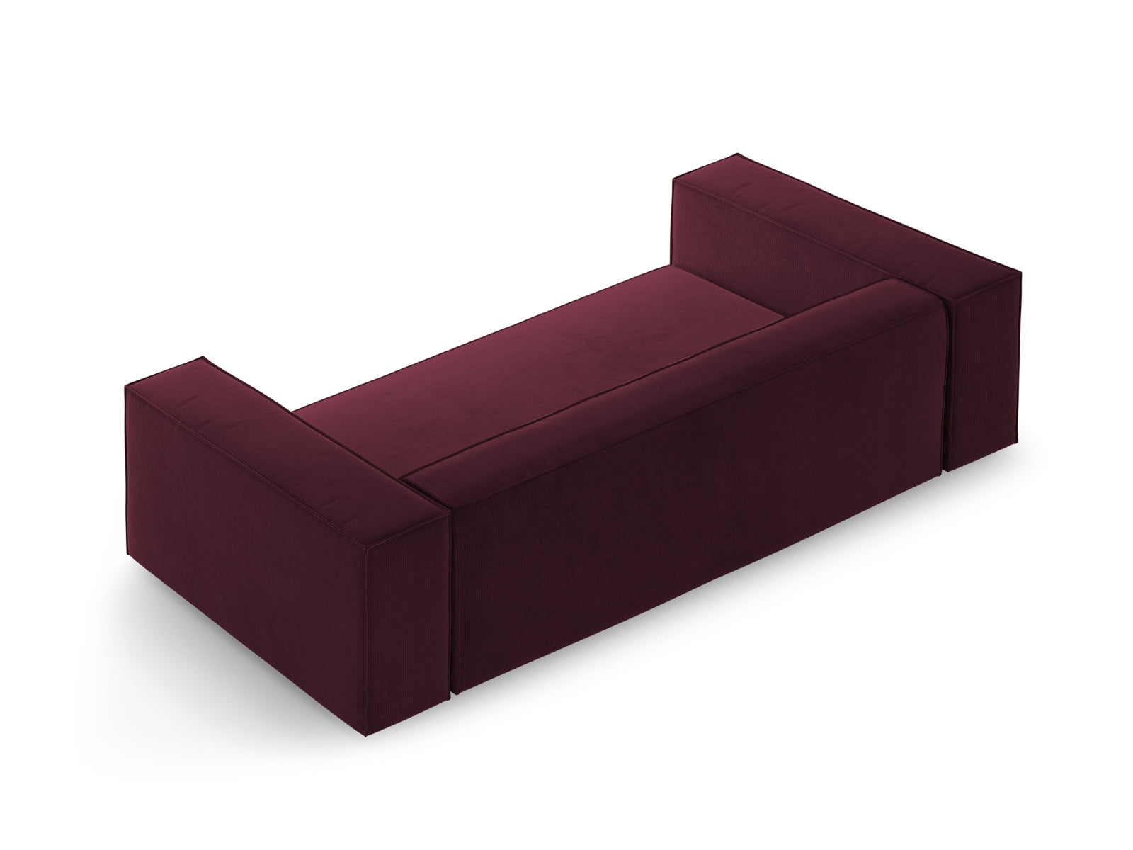 Modernes 2-Sitzer Sofa Arendal in Ruby-Brave Me, perfekt für stilvolle Wohnräume, bietet Komfort und Eleganz für Ihr Zuhause.