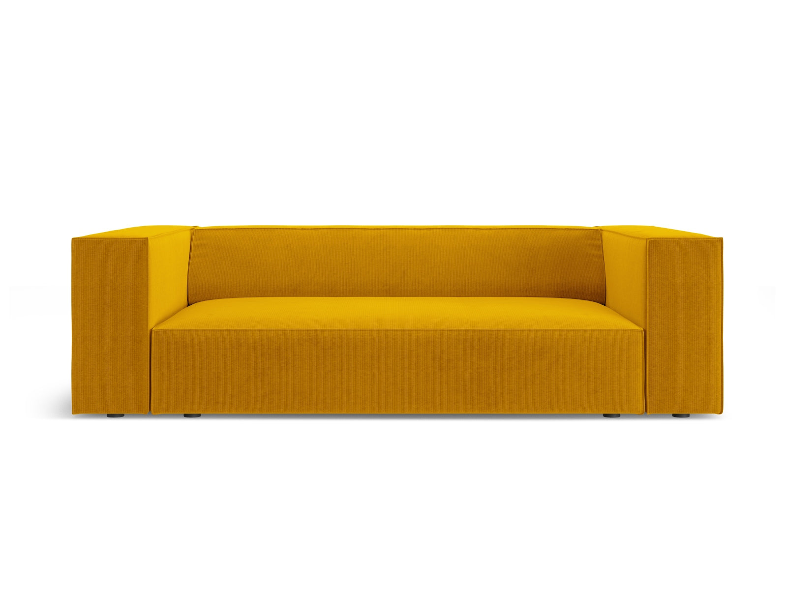 Arendal Sofa 2 Sitzer in Mustard-Brave Me präsentiert im Onlineshop von KAQTU Design AG. 2er Sofa ist von Cosmopolitan Design