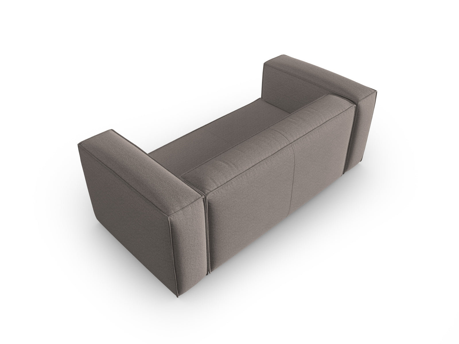 Erleben Sie das elegante Mackay 2-Sitzer Sofa von Cosmopolitan Design – ein modernes Velours Sofa, das Komfort und Stil vereint.
