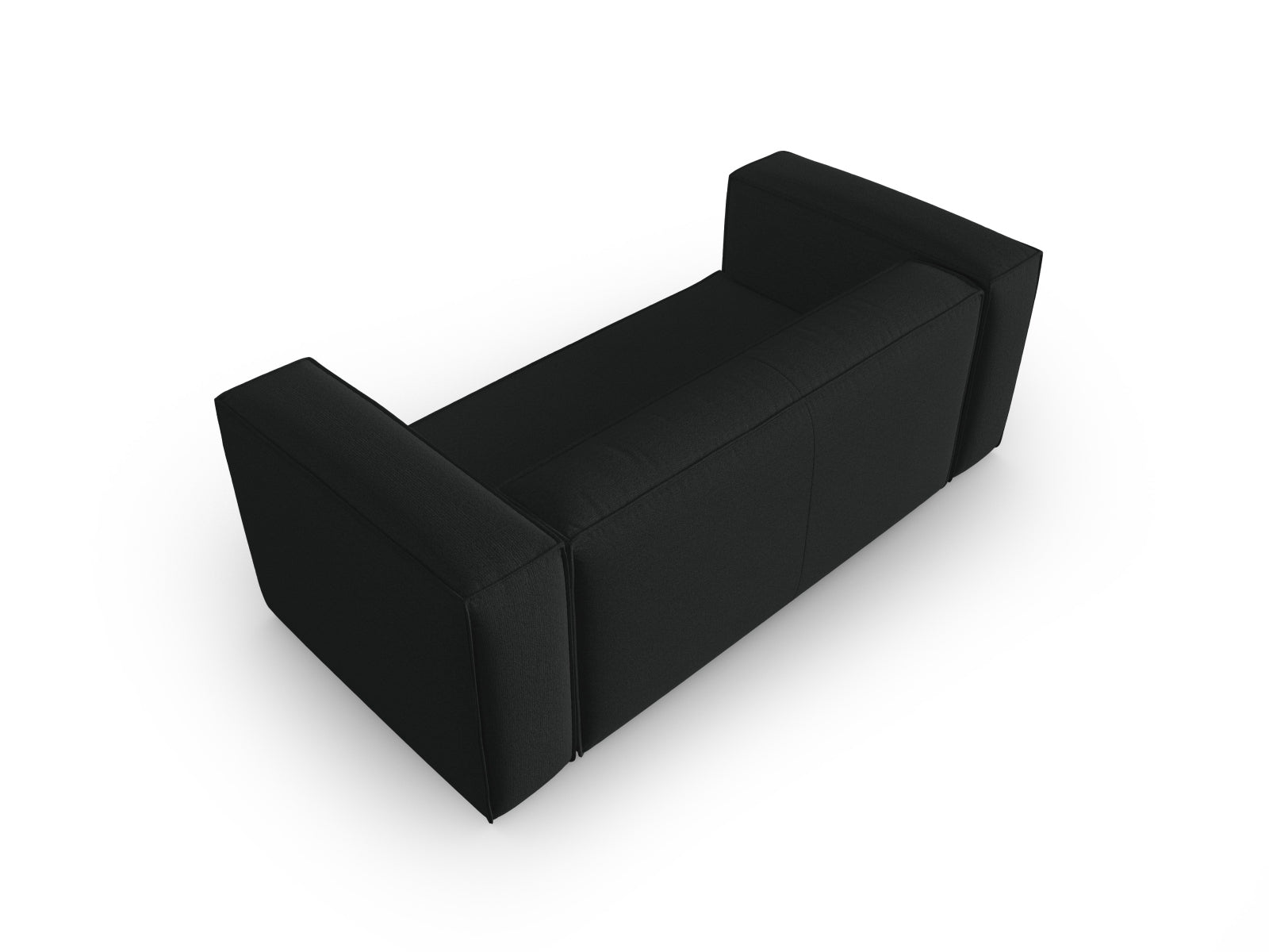 Erleben Sie das elegante Mackay 2-Sitzer Sofa von Cosmopolitan Design – ein modernes Velours Sofa, das Komfort und Stil vereint.