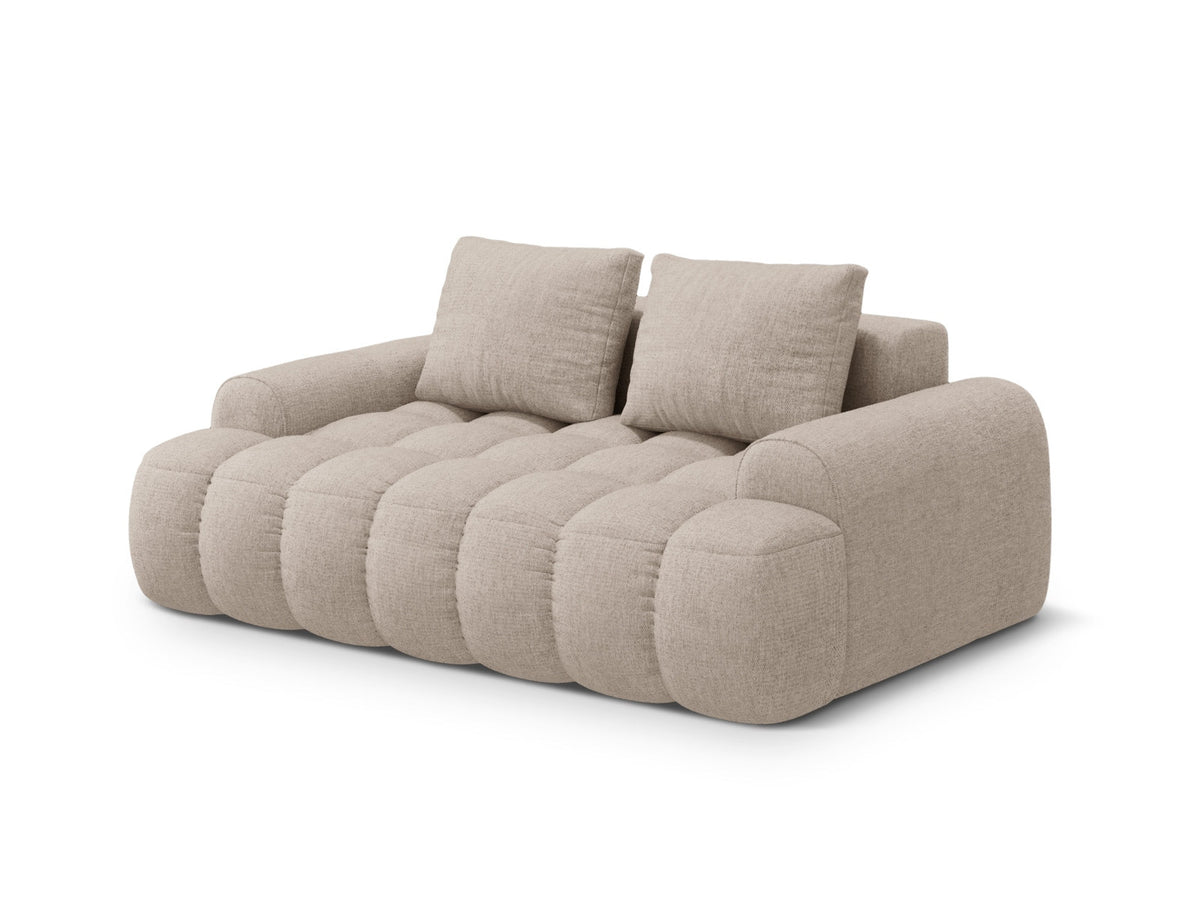 Linz Sofa 2 Sitzer 100cm in Sand-Sorella präsentiert im Onlineshop von KAQTU Design AG. 2er Sofa ist von Cosmopolitan Design