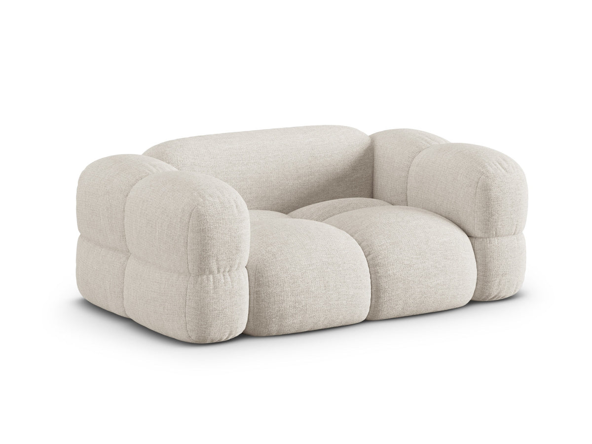 Loretto Sofa 2 Sitzer 100cm in Beige-Sorella präsentiert im Onlineshop von KAQTU Design AG. 2er Sofa ist von Cosmopolitan Design