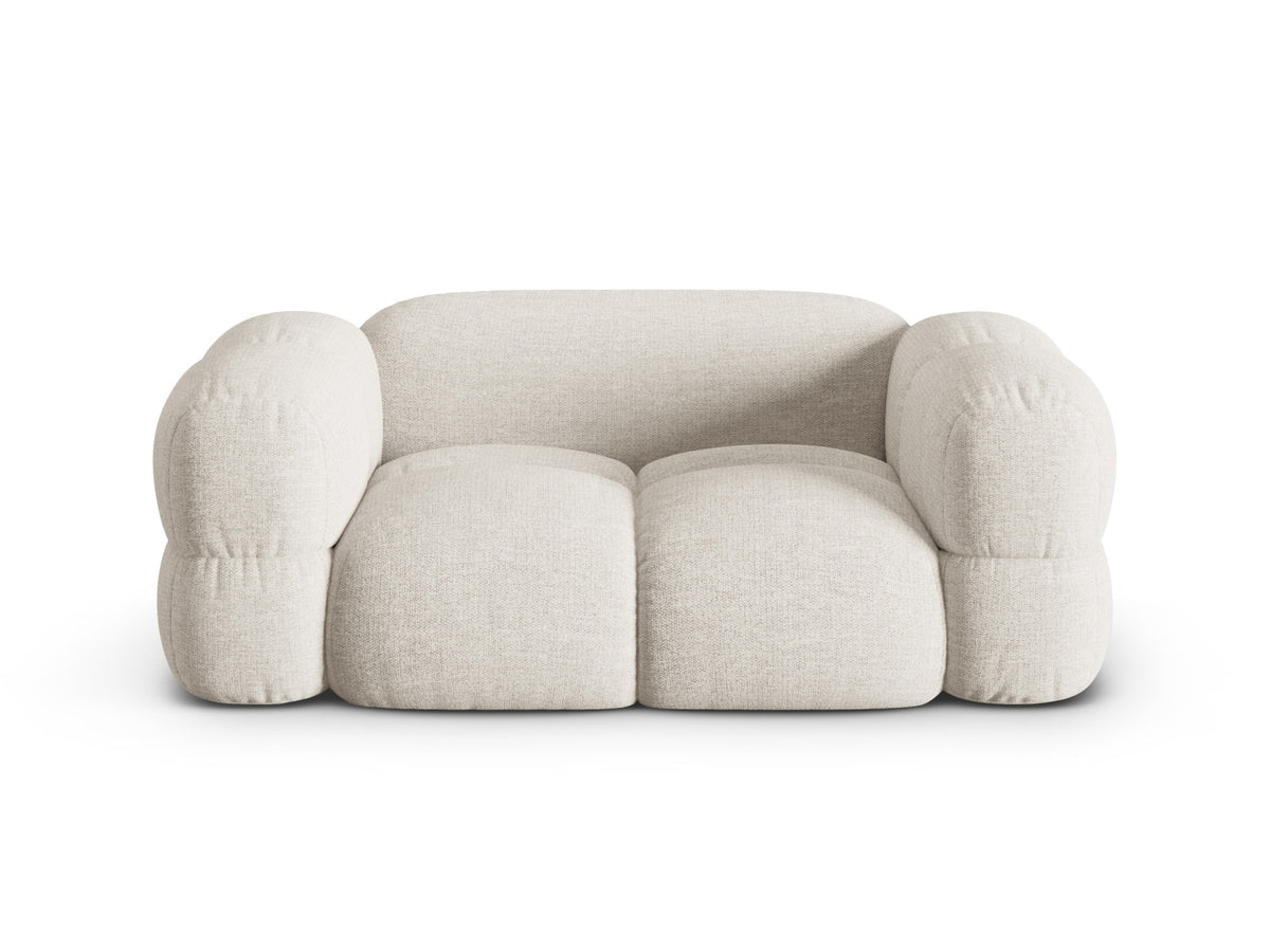 Loretto Sofa 2 Sitzer 100cm in Beige-Sorella präsentiert im Onlineshop von KAQTU Design AG. 2er Sofa ist von Cosmopolitan Design