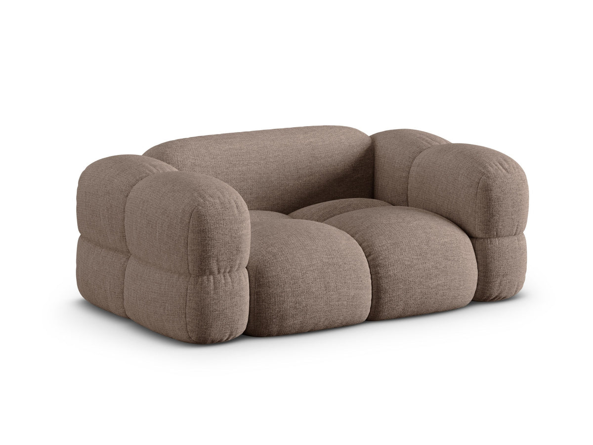 Loretto Sofa 2 Sitzer 100cm in Cappuccino-Sorella präsentiert im Onlineshop von KAQTU Design AG. 2er Sofa ist von Cosmopolitan Design