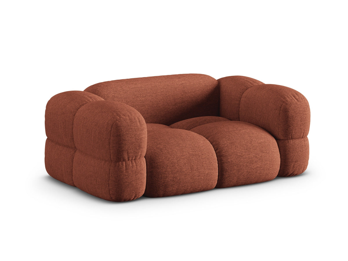 Loretto Sofa 2 Sitzer 100cm in Coral-Sorella präsentiert im Onlineshop von KAQTU Design AG. 2er Sofa ist von Cosmopolitan Design
