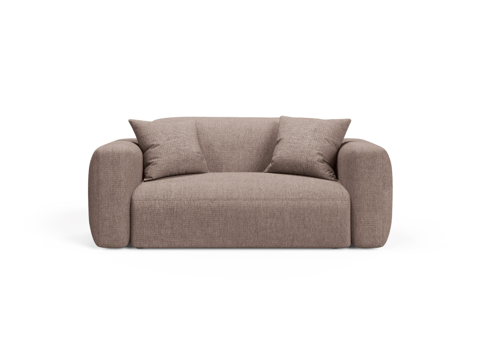 Strino Modular Sofa 2 Sitzer in Cappuccino-Sorella präsentiert im Onlineshop von KAQTU Design AG. 2er Sofa ist von Cosmopolitan Design